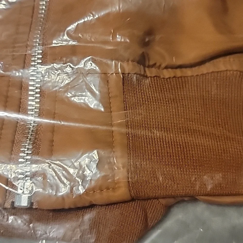 NWT Assholes Live Forever Brown Tan Reversible Bomber Jacket ALF Unisex Size 2XL - Picture 15 of 15